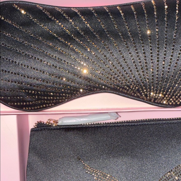 Victoria's Secret Black and Gold Satin Sleep Set- STUNNING. BNIB. - Picture 7 of 10